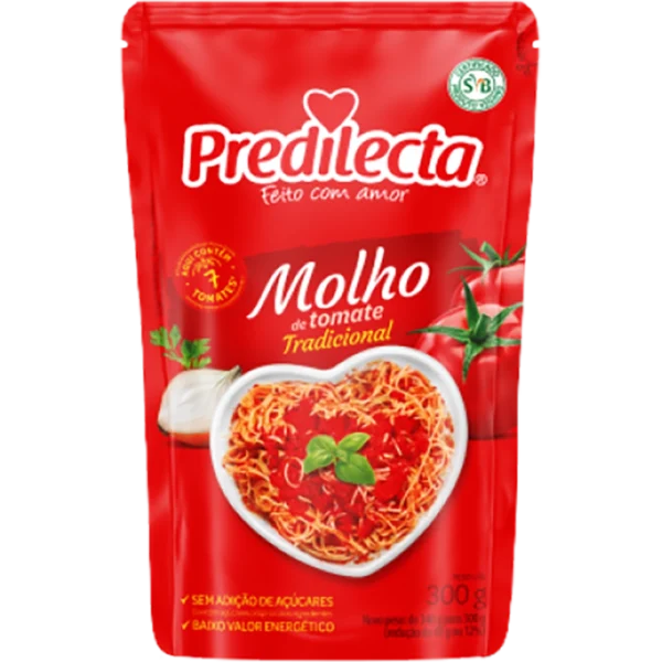 Molho refogado Predilecta 300g - Sachê