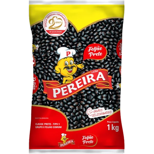 Feijão preto Pereira 1kg