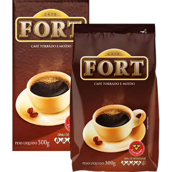 Café Fort 3C 500g Sachê ou vácuo