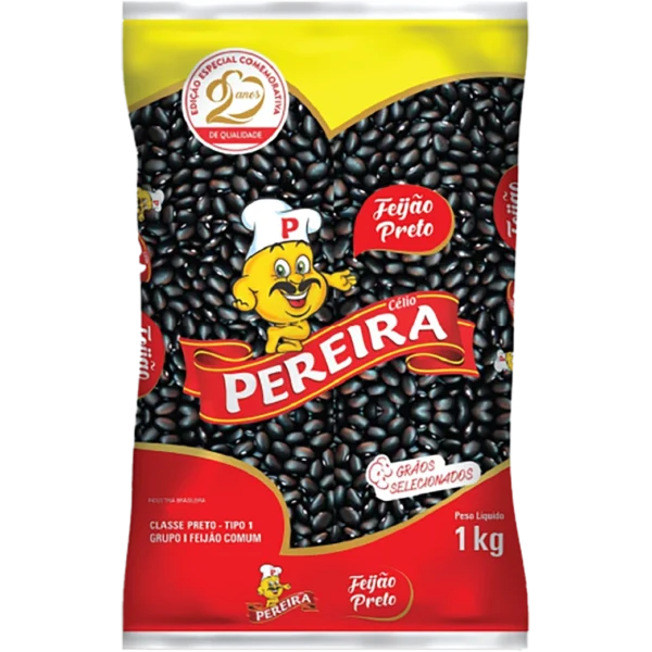 Feijão preto Pereira 1kg