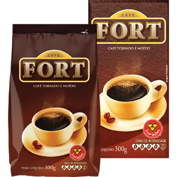 Café Fort 3C 500g  Sachê ou vácuo