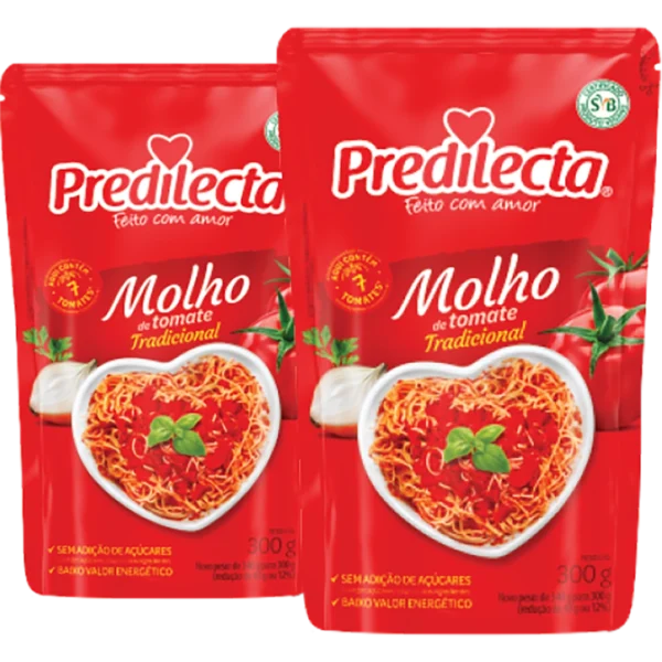 Molho refogado Predilecta 300g - Sachê