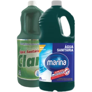 Água sanitária Marina ou Clarix 2l
