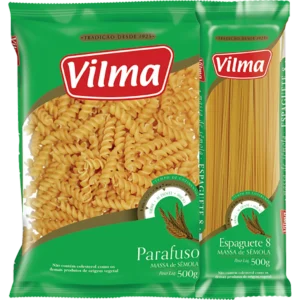 Massa sêmola Vilma espaguete ou cortadas 500g