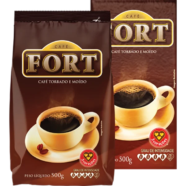 Café Fort 3C 500g Sachê ou vácuo