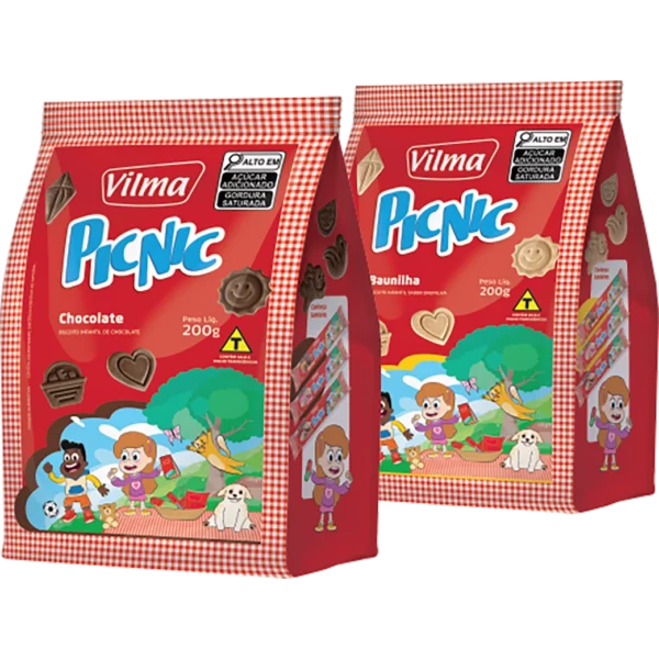 Biscoito PicNic 200g - Sabores