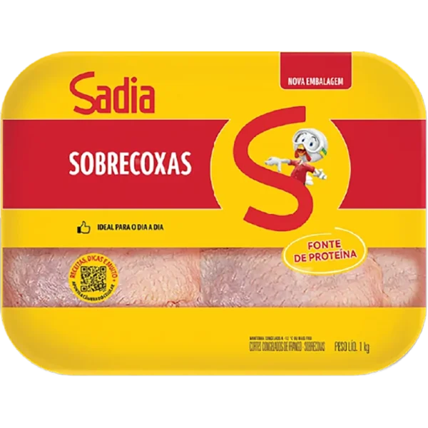 Sobrecoxas congeladas Sadia bandeja 1kg