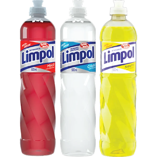 Lava louças líquido Limpol 500ml - Fragrâncias