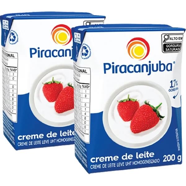 Creme de leite Piracanjuba TP 200g