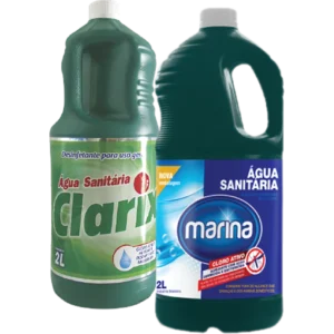 Água sanitária Marina ou Clarix 2l