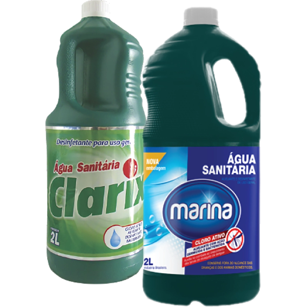 Água sanitária Marina ou Clarix 2l