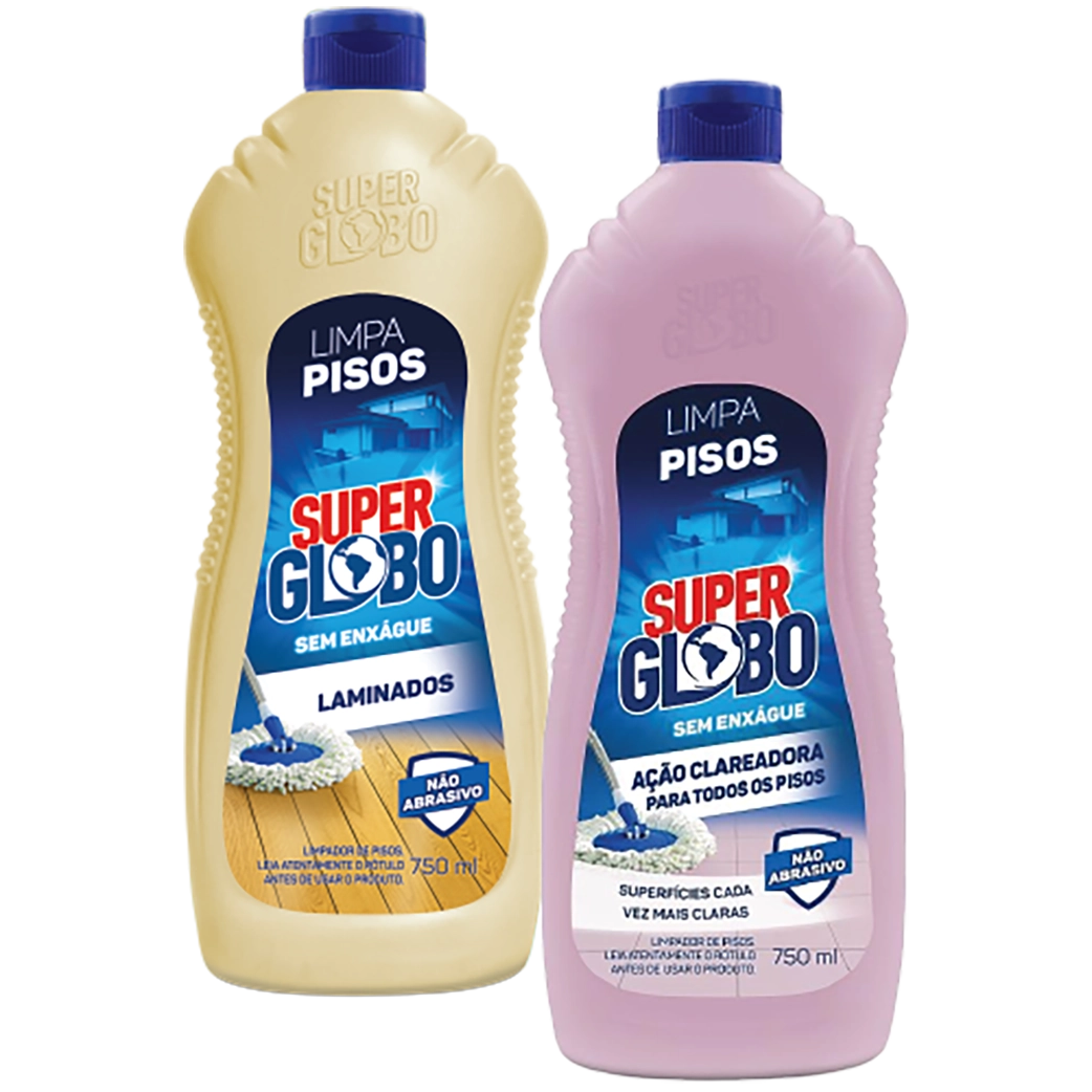 Limpa pisos Super Globo 750ml - Pisos variados