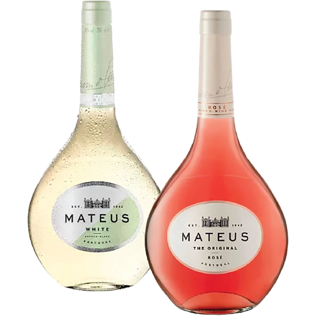 Vinho português Mateus 750ml - Branco ou Rosé