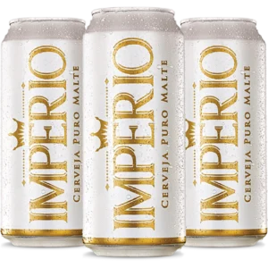 Cerveja Império Pilsen latão 473ml
