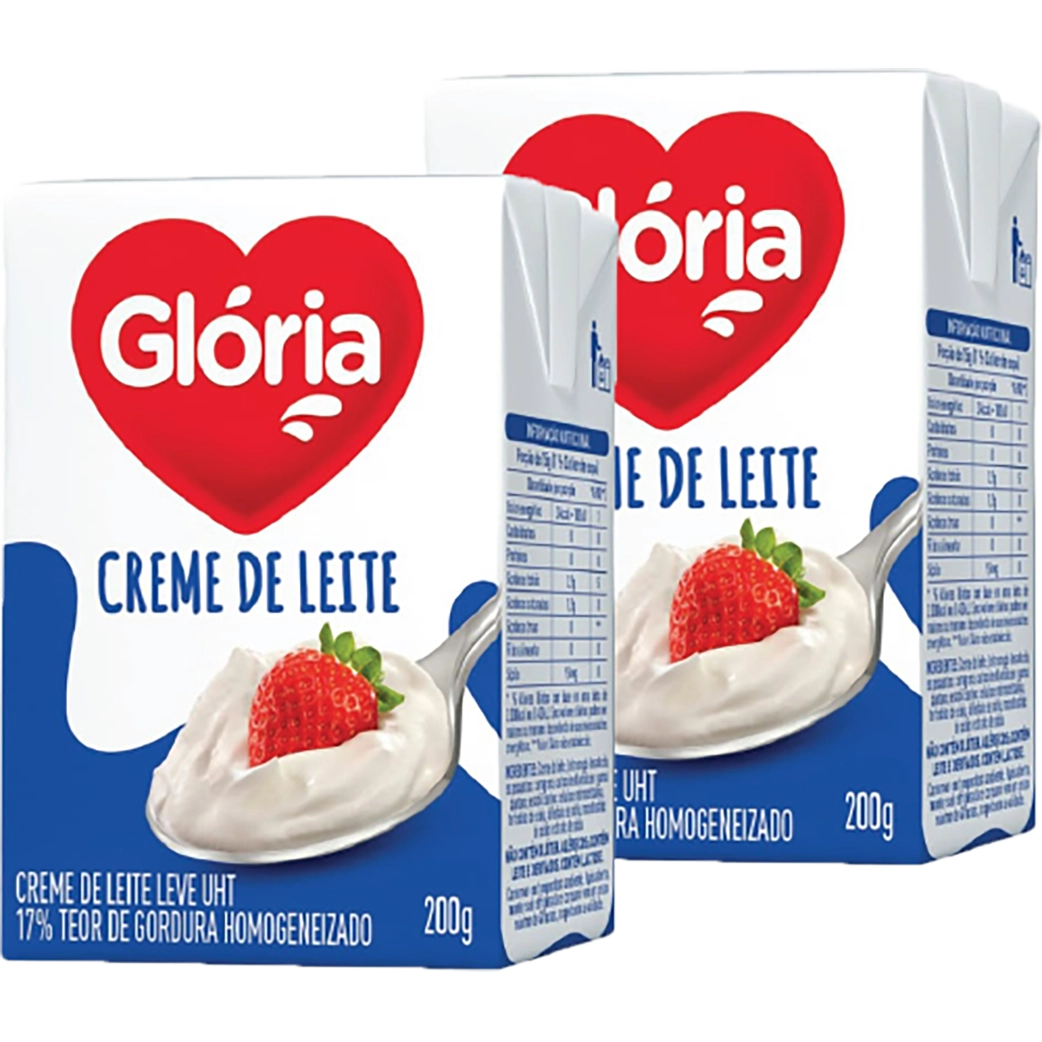 Creme de leite Glória TP 200g