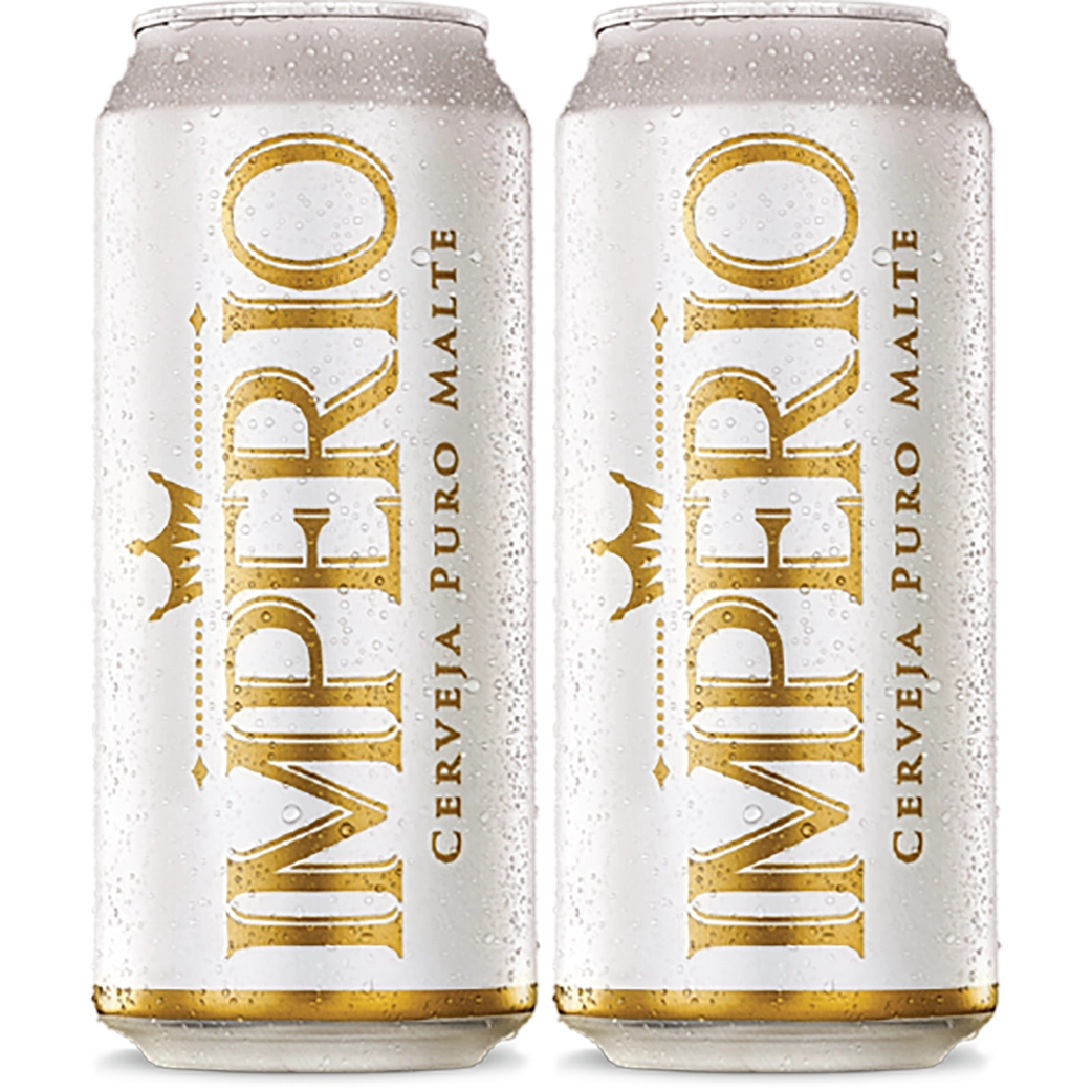 Cerveja Império Pilsen latão 473ml