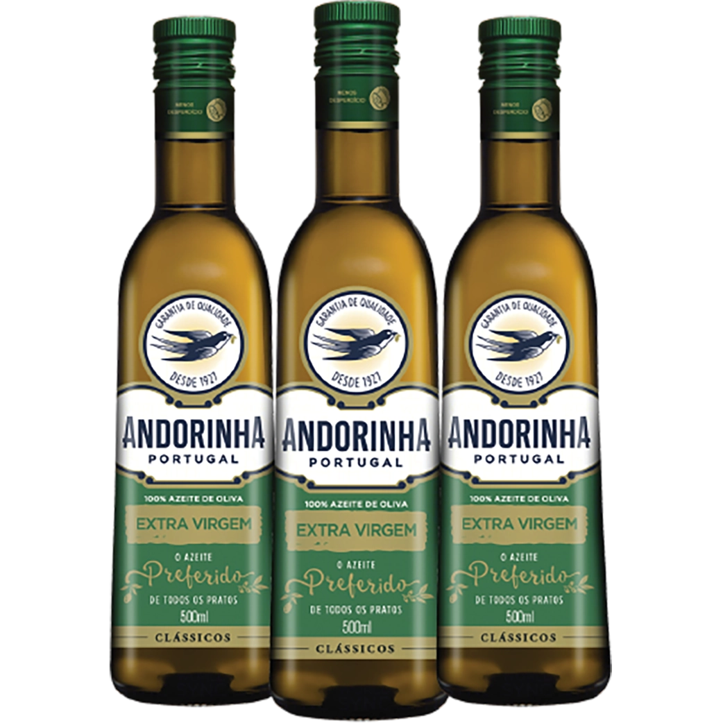 Azeite Andorinha extravirgem vidro 500ml