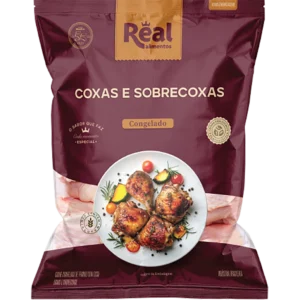 Coxas e sobrecoxas congeladas Real kg